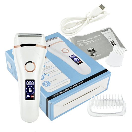 Electric Epilator Women Painless USB Rechargeable Hair Removal Lady Shaving Machine Portable Female Hair Trimmer Wet Dry