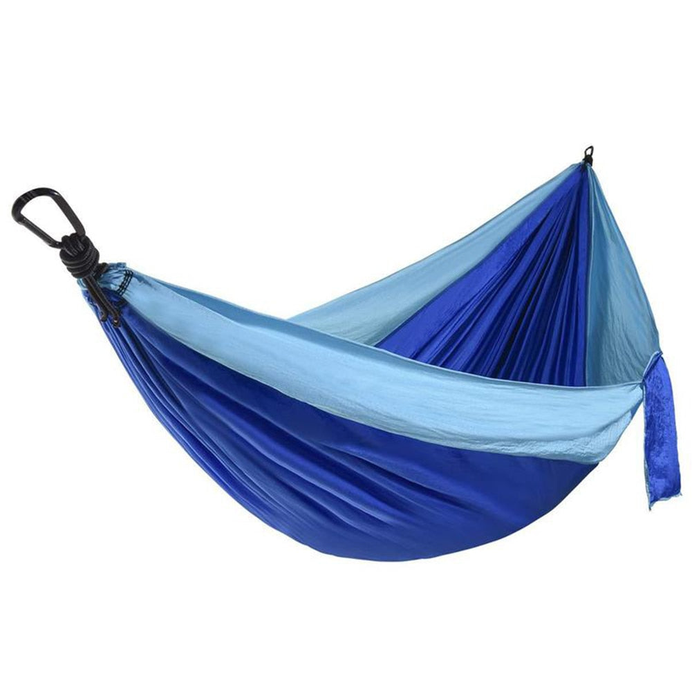 Hiking Camping Lightweight Hammocks Outdoor Backyard Leisure Hanging Swing Bed Furniture Leisure Sleeping Hanging Bed