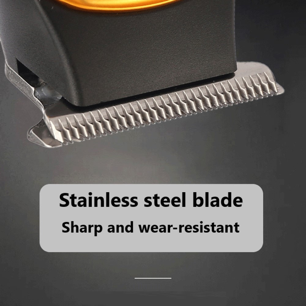 Hair Clipper Electric Hair Trimmer Cordless Shaver Trimmer 0mm Men Barber Hair Cutting Machine for Men Rechargeable USB