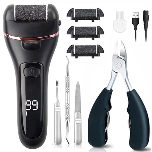 Electric Foot File For Heels Grinding Pedicure Tools Professional Foot Care Tool Kit Dead Hard Skin Callus Remover