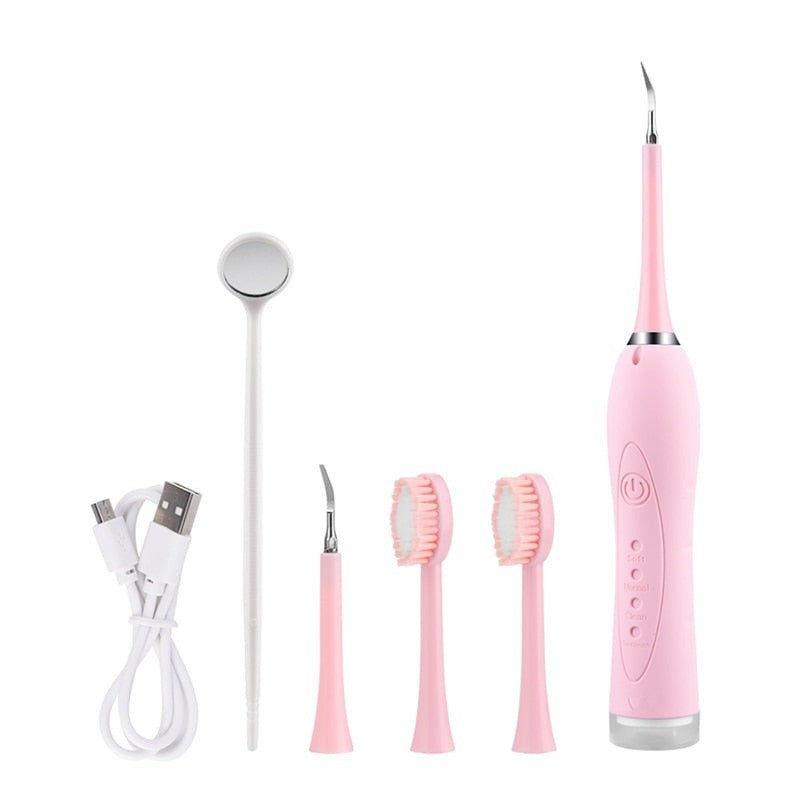 Portable Electric Dental Calculus Remover Toothbrush Sonic Tartar Removal Teeth Whitening Cleaning Oral Hygiene Tools