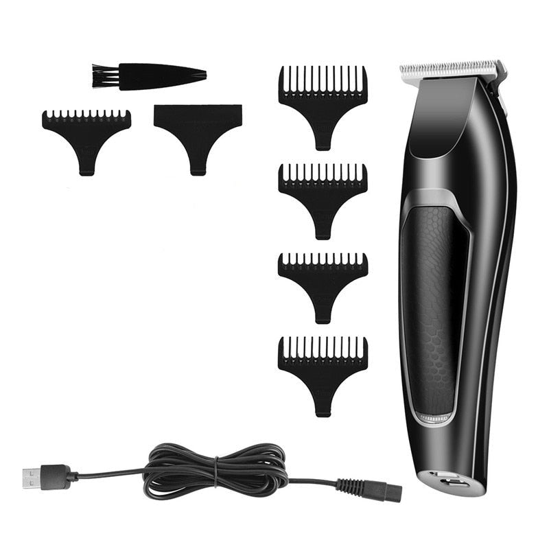 Men's Portable Electric Hair Clipper USB Rechargeable Fast Hair Cutting For Teenager And Adults Cordless Shaver Machine Low Noise