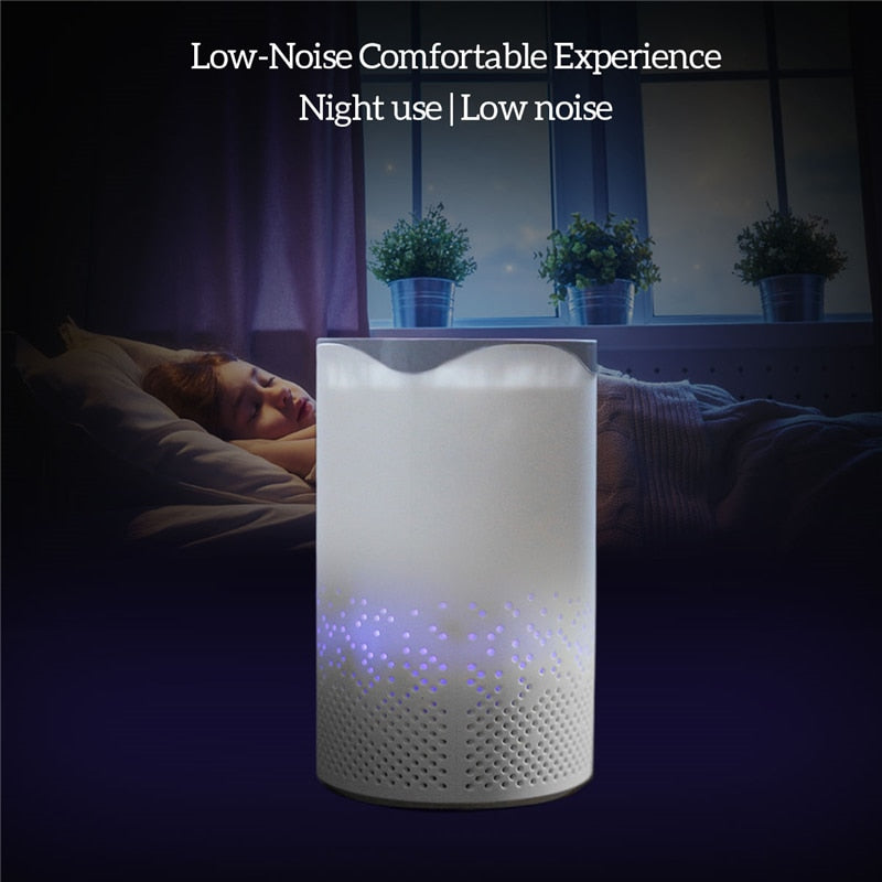 Household Air Purifier Home Ultraviolet Ray Ozone Ionizer Generator Sterilization Germicidal Filter Disinfection Clean Room