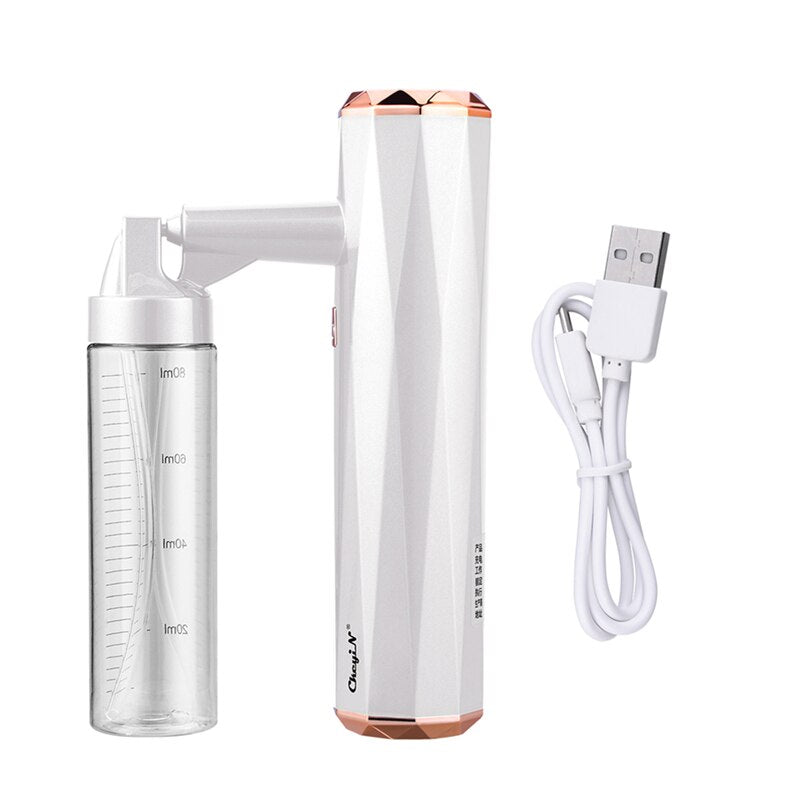 Mini Facial Nano vaporizer Air Compressor Face moisturizer Moisturizing Sprayer Spray Gun Oxygen Skin Care Face Steamer