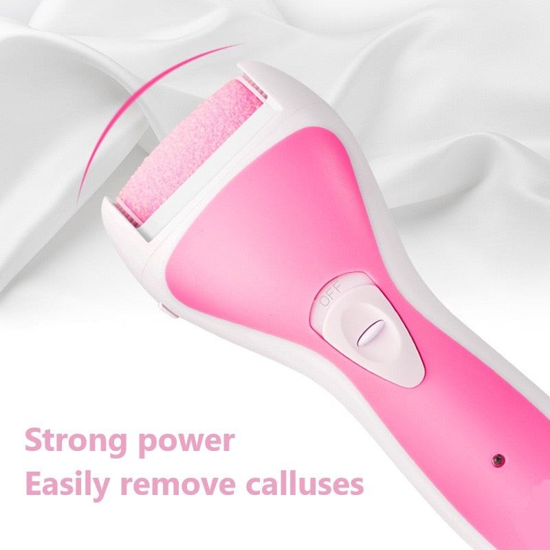 Electric Rechargeable Pedicure Foot Care Tool Fast Callus Mini Feet Dead Dry Skin Removal Portable and small Foot Sharpener
