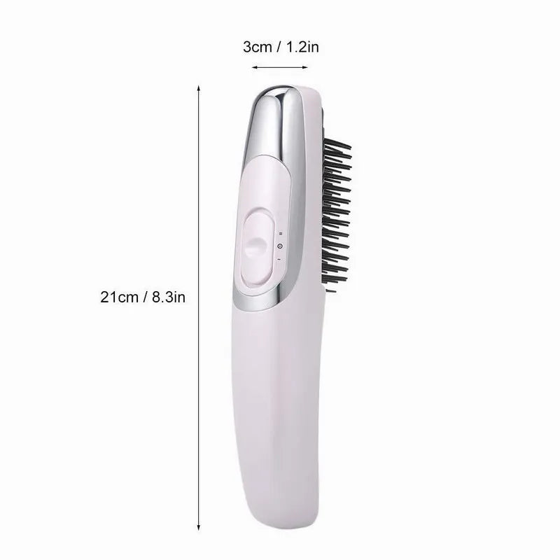 Hair Growth Care Electric Wireless Infrared Ray Massage Comb Hair follicle Stimulate Anti Dense Anti Hair-loss Head Massager