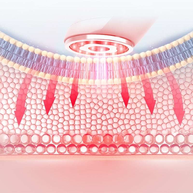 6 In 1 RF Face Massager Skin Rejuvenation Facial Lifting Beauty Vibration Wrinkle Removal Anti Aging Radio Frequency