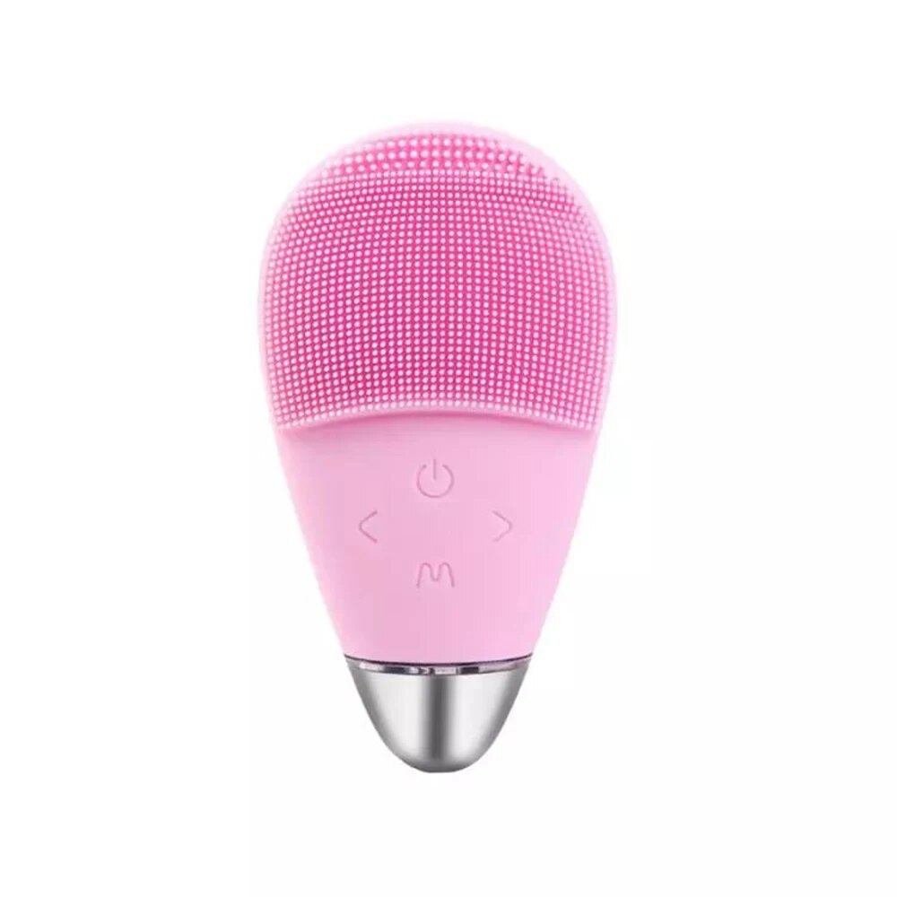 Facial Cleansing Brush Rechargeable Face Cleansing Brush Food Grade Silicond Facial Brush Deep Removal Pore and Blackhead