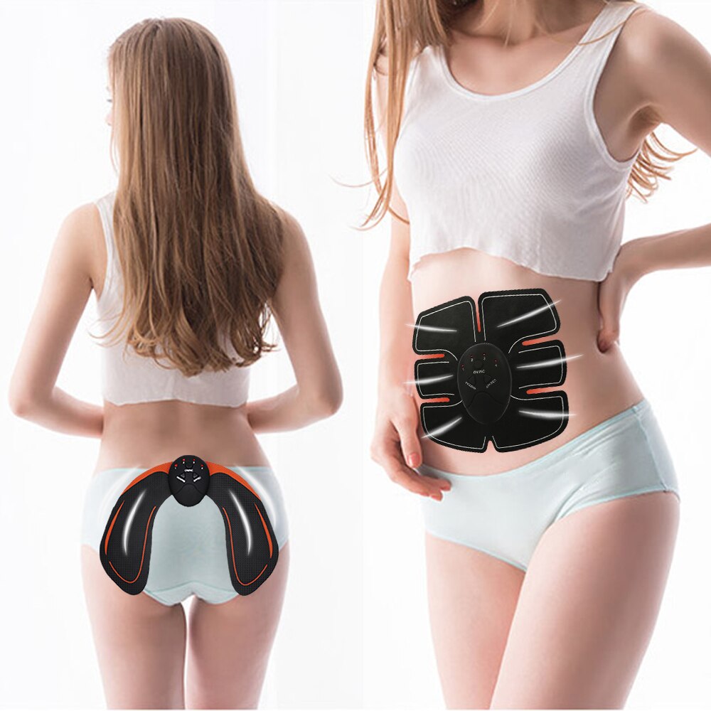 EMS Hip Trainer Muscle Stimulator ABS Fitness Lifting Buttock Abdominal Trainer Fitness Weight loss Body Slimming Massage