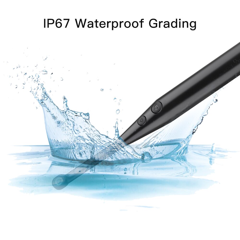 Intraoral Dental Camera Endoscope 720P HD Oral Dental Camera Adjustable 6 LED Light IP67 USB Tooth Camera for PC Laptop Computer