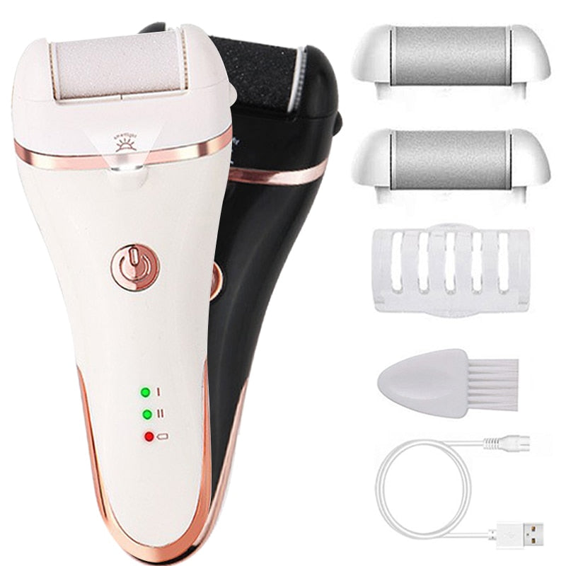 Charged Electric Foot File for Heels Grinding Pedicure Tools Professional Foot Care Tool Dead Hard Skin Callus Remover