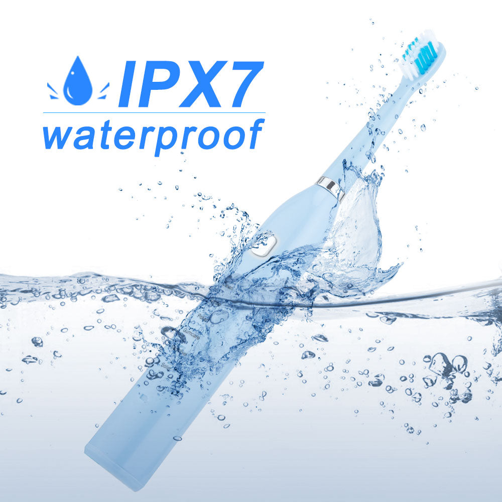 Electric Toothbrush USB Rechargeable Professional 6 Modes 6 Speeds Dental Care Waterproof Toothbrush Soft Bristles Teeth Whiten