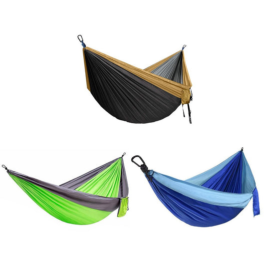 Hiking Camping Lightweight Hammocks Outdoor Backyard Leisure Hanging Swing Bed Furniture Leisure Sleeping Hanging Bed