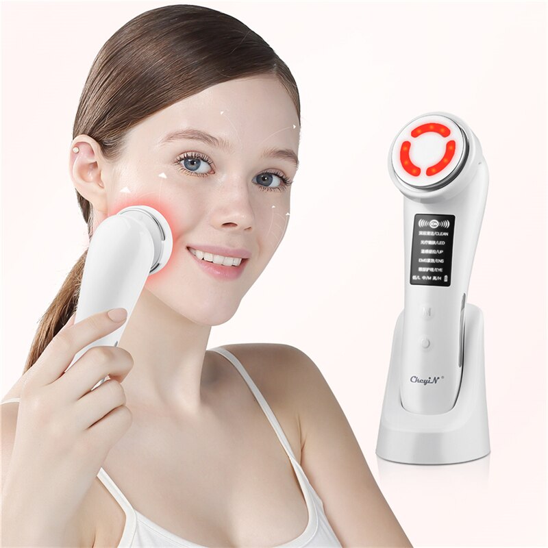 5 In 1 EMS Facial Beauty machine Skin Care Tool Electroporation Rejuvenation Women Face Care Anti Wrinkles