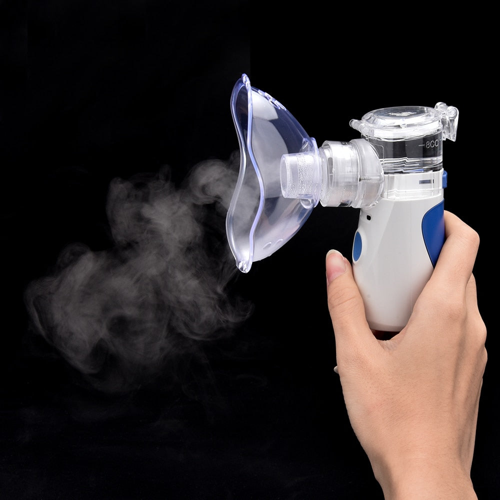 Health Care Inhale Nebulizer Mini Portable Steaming Inhaler For Adult Rechargeable Mesh Atomizer Inalador Nebulizador