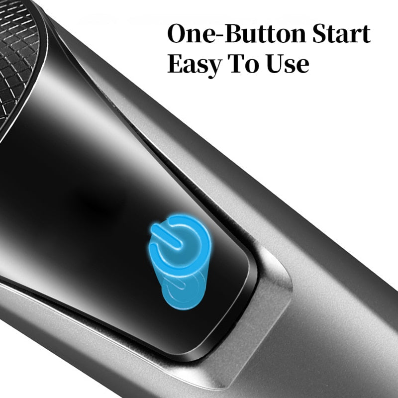 4 In 1 Electric Hair Shaver For Men Ear Nose Beard Trimmer Haircut Razor Machine Waterproof Rechargeable 3D Head Blade Shaving