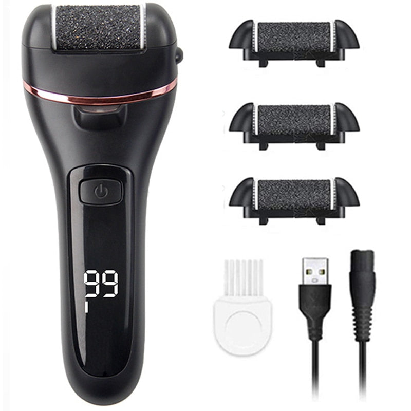 Electric Foot File For Heels Grinding Pedicure Tools Professional Foot Care Tool Kit Dead Hard Skin Callus Remover
