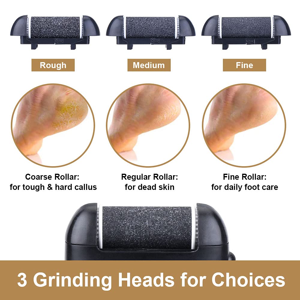 Electric Foot File For Heels Grinding Pedicure Tools Professional Foot Care Tool Kit Dead Hard Skin Callus Remover