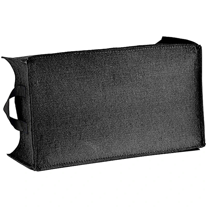 5 Pack Fabric Raised Garden Bed,Square Garden Flower Grow Bag Vegetable Planting Bag Planter Pot with Handles for Plants Flowers