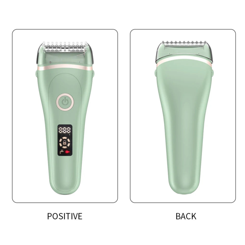 Electric Shaver Women USB Hair Remover Fast Charging Painless Waterproof LED Display Trimmer