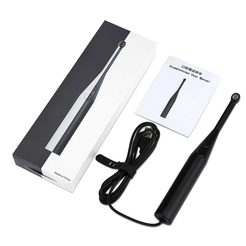 Intraoral Dental Camera Endoscope 720P HD Oral Dental Camera Adjustable 6 LED Light IP67 USB Tooth Camera for PC Laptop Computer