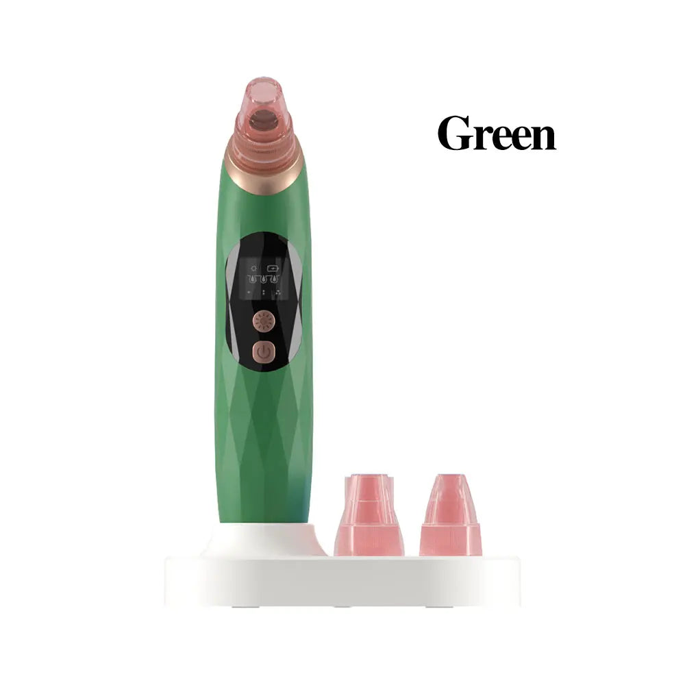 Vacuum Cleaner Blackhead Remover Heatable with Base Photon Rejuvenation Facial Cleaner Acne Pore Extractor Skin Tool