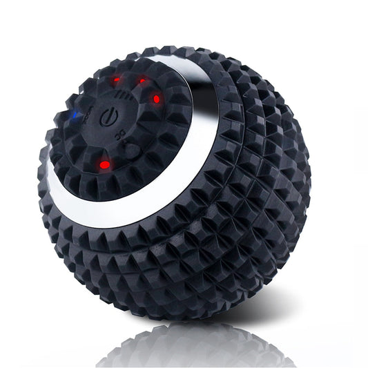 Electric Vibrating Massage Ball Sport Fitness Foot Pain Relief Plantar Facilities Reliever Gym Home Training Yoga Massager Ball
