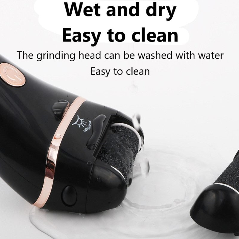 Charged Electric Foot File for Heels Grinding Pedicure Tools Professional Foot Care Tool Dead Hard Skin Callus Remover