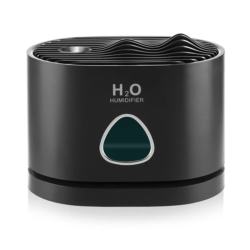 USB Rechargeable Humidifier Air Purifier with LED Light for Home Bedroom Fragrance Ultrasonic Aroma Diffuser Wireless Humidifier