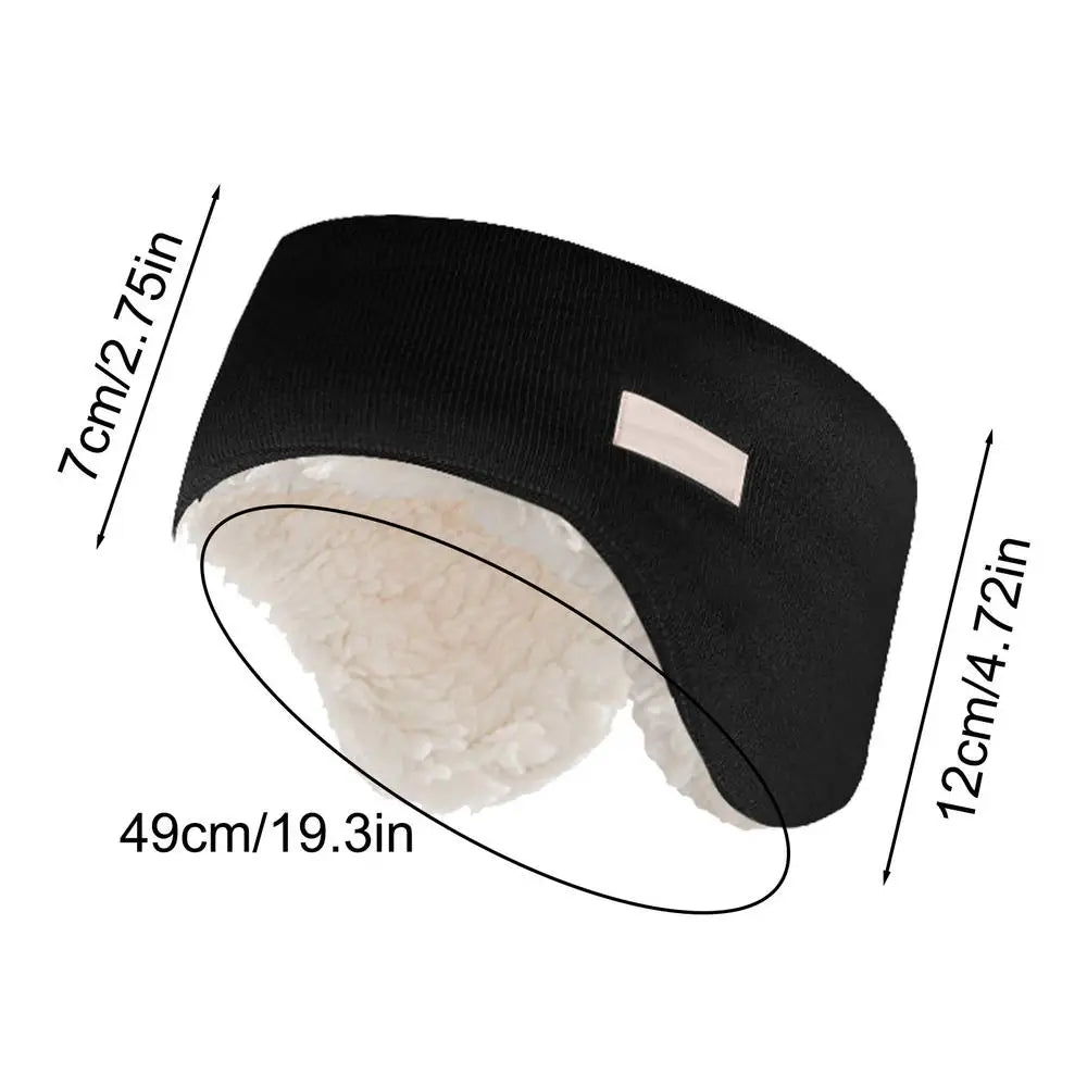 Winter Elastic Fashion Warm Sport Earmuffs for Women Men Unisex Outdoor Skiing Running Riding Windproof Ear Warmer