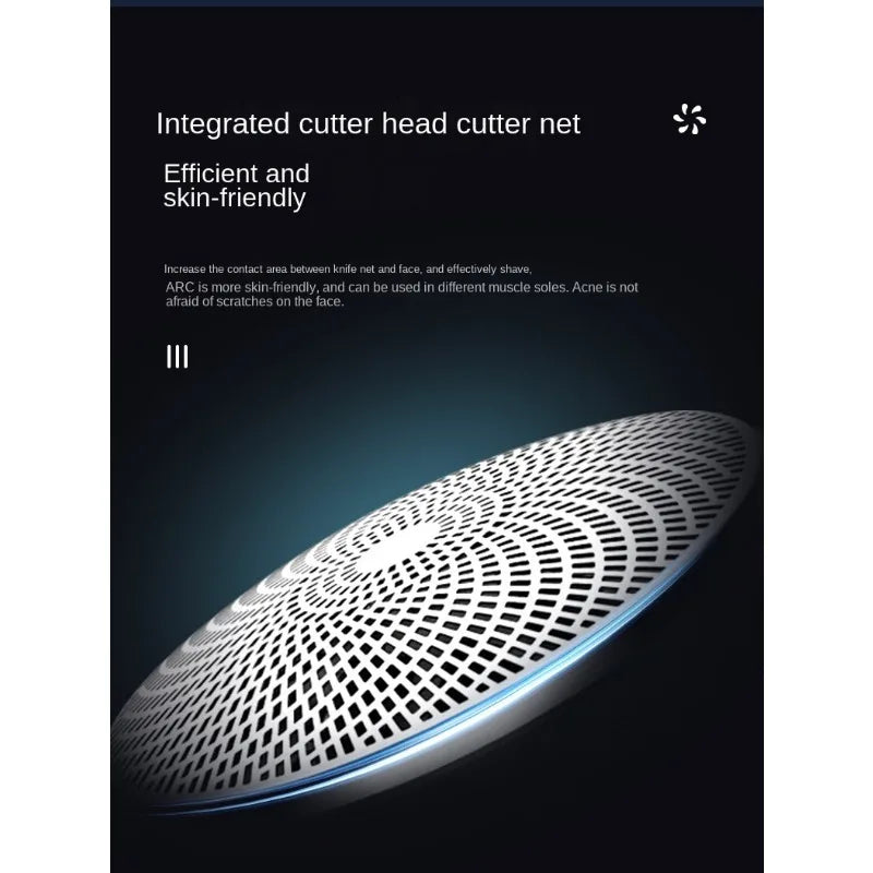 Mini Men's Electric Shaver Fully Washable Portable Car Rechargeable Shaver Wet and Dry Double Shaving Household Led Shaver