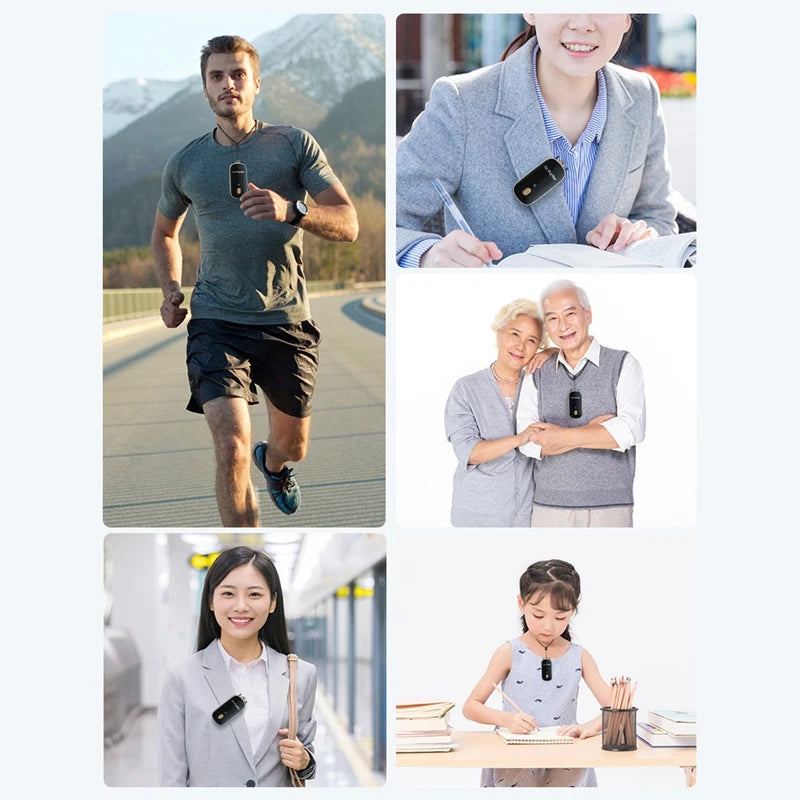 20 Million Negative Ion Purifier Personal Wearable Mini Portable 24H Working Collar Clip Hanging Neck Air Purifier