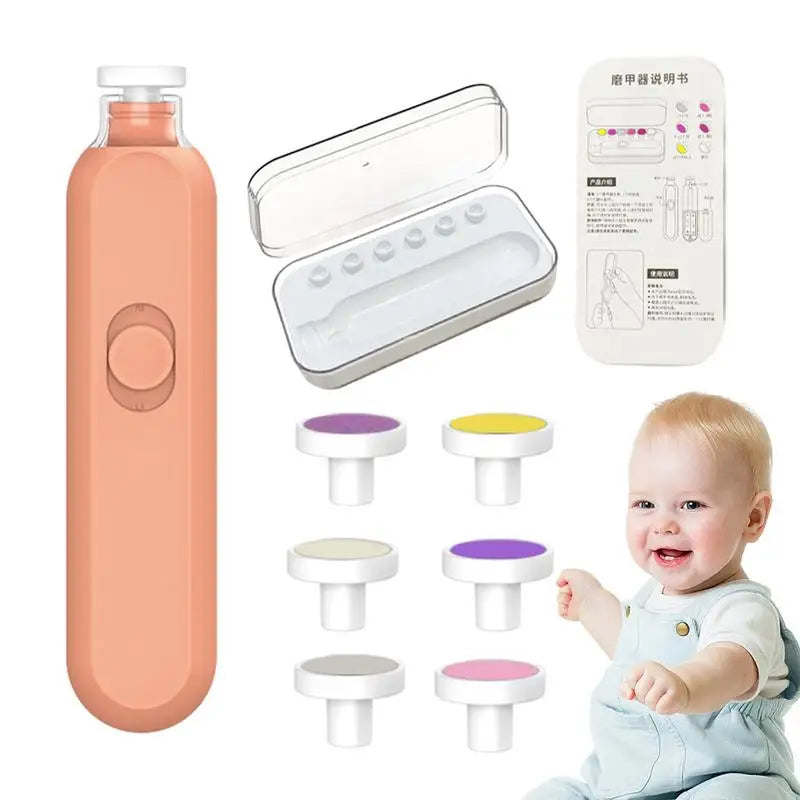 Nail Trimmer with Light Electric Light Up 360 Degree Rotating Nail Trimmer Low Noise Nail File Nail Clippers