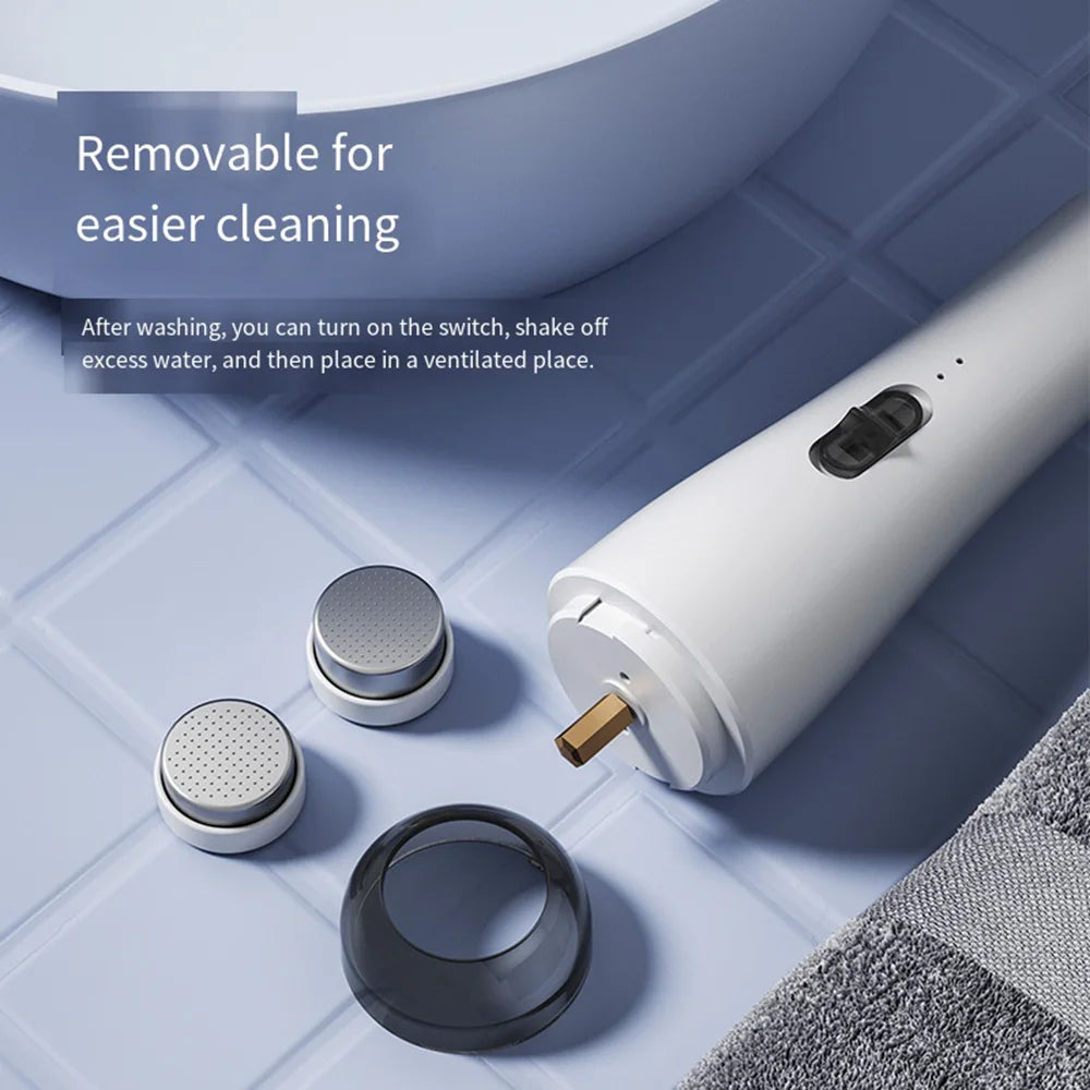 Wireless Electric Foot File Pedicure Tool Grinding USB Rechargeable Hard Dead Skin Remover for Feet Grinder Heel Exfoliator