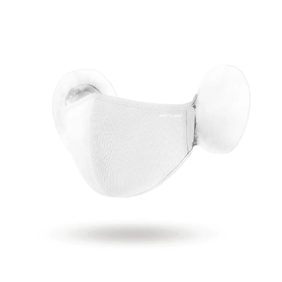 Winter Warm Sports Face Mask Men Women Thickened Fleece Eye Protection Windproof Dust-proof Driving Cycling Hiking Mask Unisex