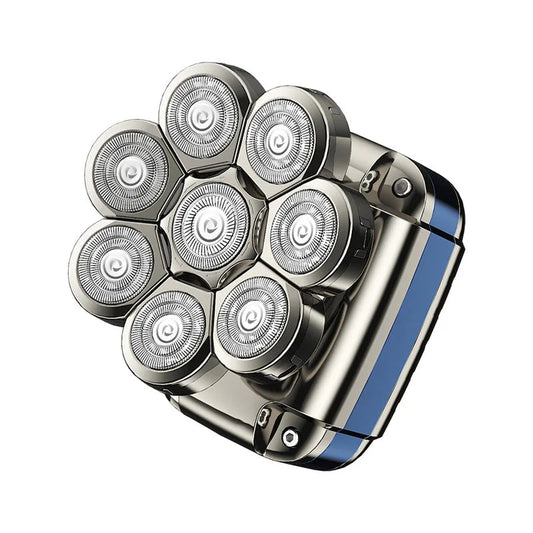 8D Men's Electric Shaver Wet Dry Beard Hair Trimmer Electric Razor  Personal Rechargeable Bald Head Shaving Machine LCD Display