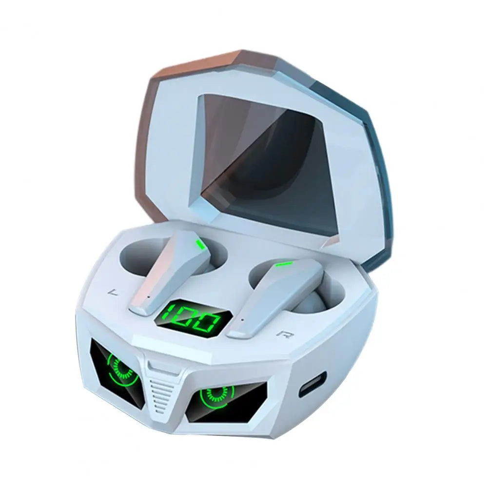 Handsfree Wireless Earphone 400mAh No Latency Smart Chip Gaming Headset Calling