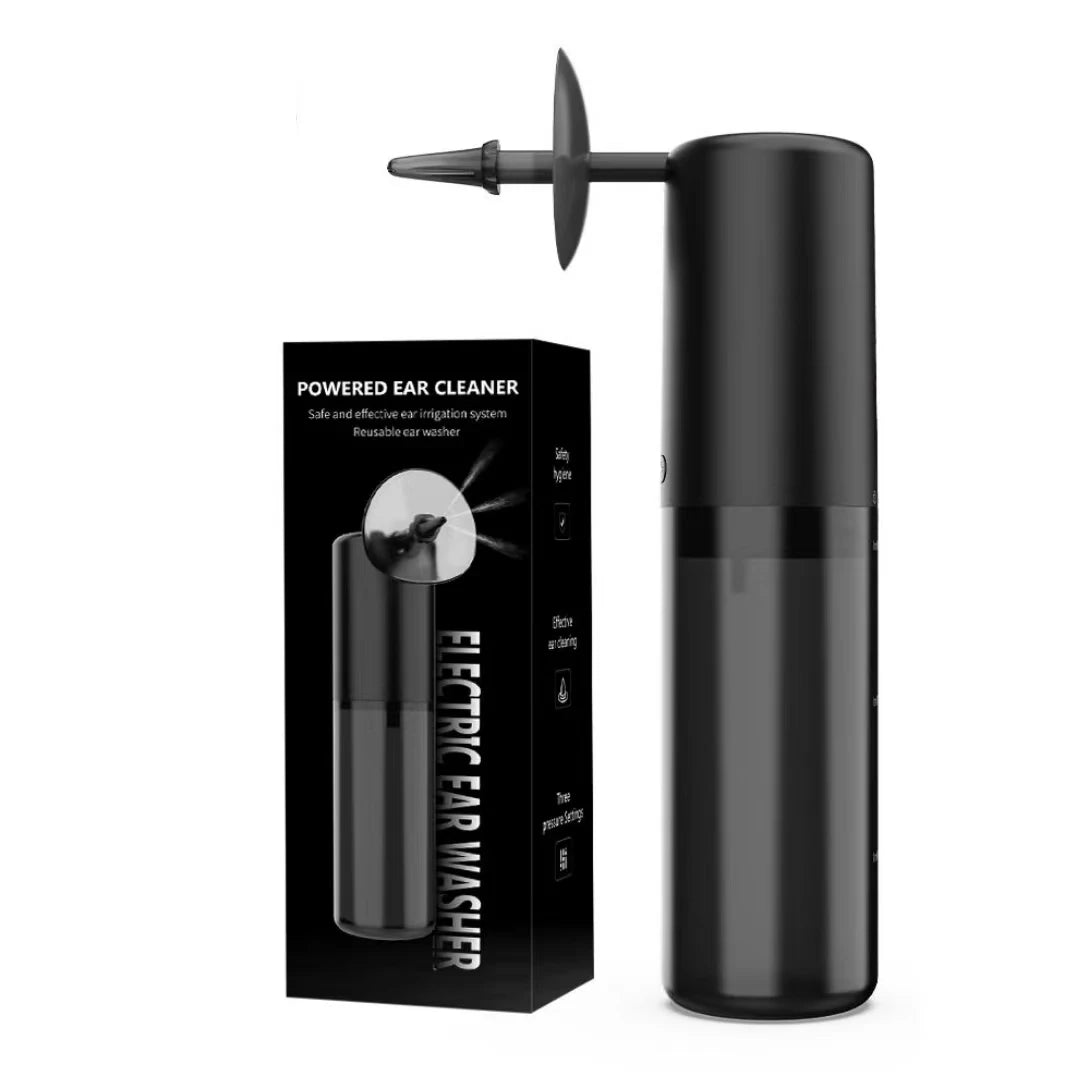 Electric Ear Cleaner Kit USB Rechargeable Water Washer Syringe Irrigation Ear Washer For Adults Kids Ear Cleaner