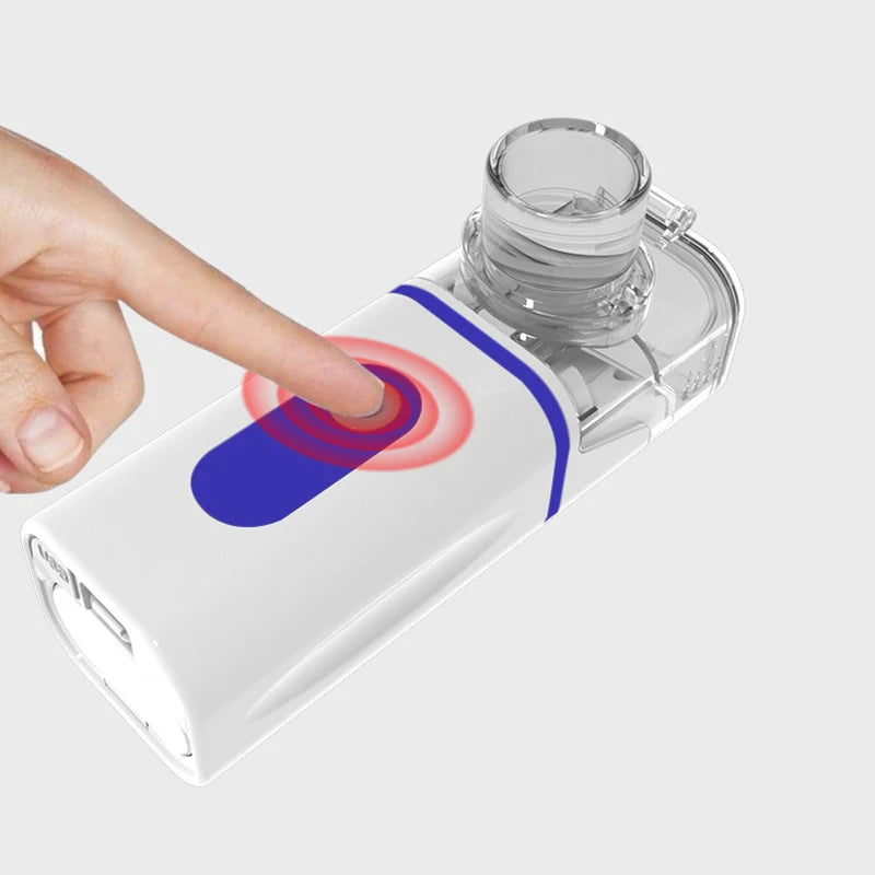 Portable Hand-held Micro Mesh Atomizer Household Adult Compression Atomizer Air Humidifier Ultrasonic Diffuser USB Connection