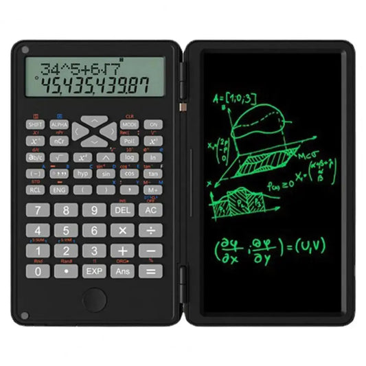 6 INCH Scientific Calculator With LCD Writing Tablet 240 Functions Professional Calculators For School Students Office Assistant