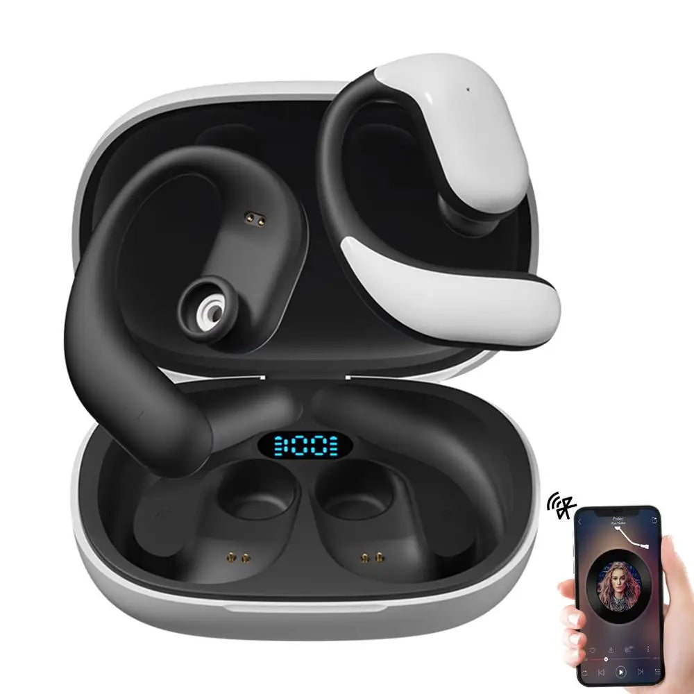 Open Ear Headphones Open Ear Wireless Sport Earbuds Wireless Headphones For Running Workout Sports Sports Earphones For Driving
