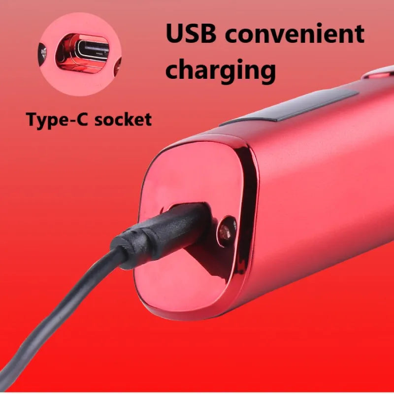 Professional Hair Trimmer For Men Electric Face Beard Body Hair Clipper Rechargeable LED LCD Hair Cutting Machine