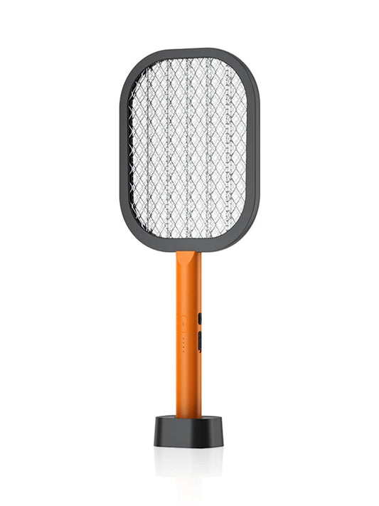 Electric Mosquito Swatter Mini Insect Racket USB Charging Electric Shock Summer Fly Swatters Rechargeable Outdoor Fly Bug Zapper