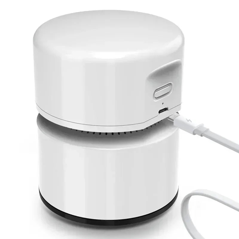 Mini Portable Vacuum Cleaner Desktop Cleaning Desk Vacuum Clean Up Dust Table Sweeper Creative Handheld For Office