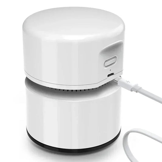 Mini Portable Vacuum Cleaner Desktop Cleaning Desk Vacuum Clean Up Dust Table Sweeper Creative Handheld For Office