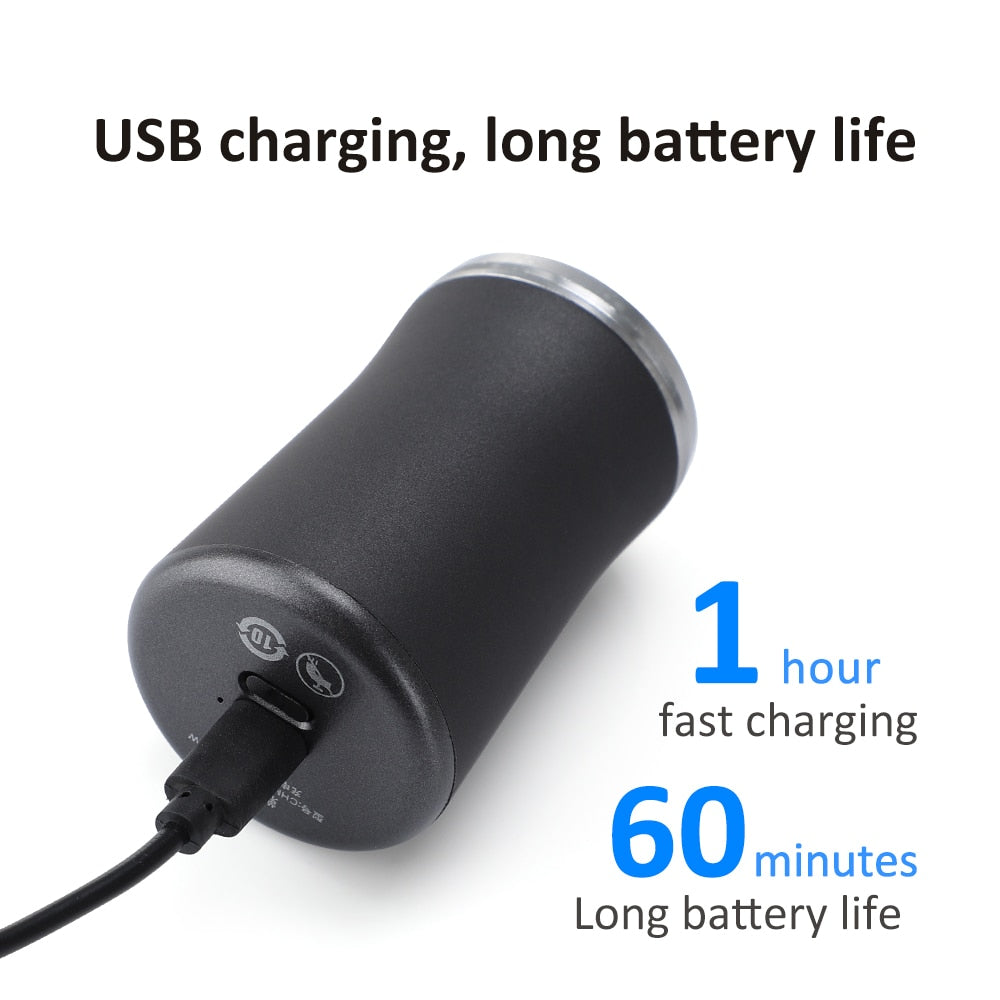 Pocket Size Electric Razor Washable Electric Shaver Rechargeable Shaving Machine for Men Wet-Dry Dual Use Mini Beard Razor