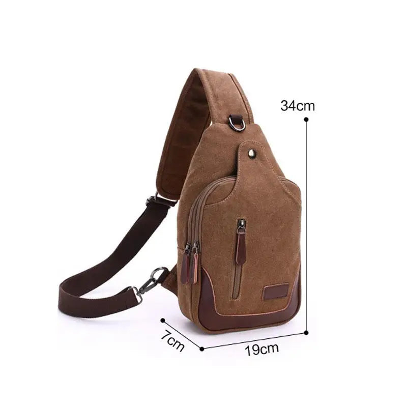 Men Anti Theft Chest Bag Shoulder Bags Short Trip Messengers Bags Men's Sling Pack Crossbody Package School Gifts