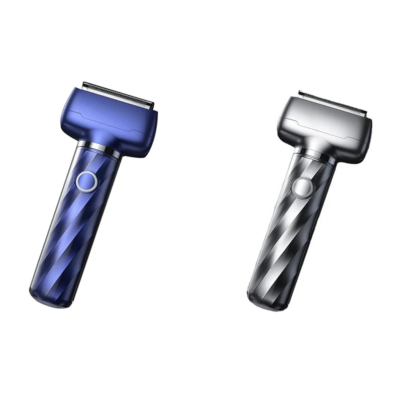 Mini Reciprocating 3-Head Rechargeable Shaver Fully Washable Portable Men's Electric Shaver Long lasting Easy Install