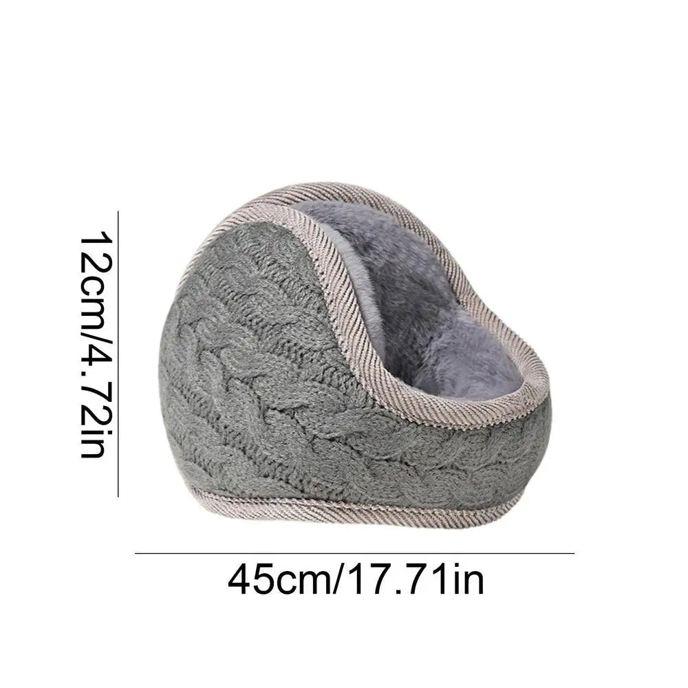 Foldable Ear Muffs Plush Earmuffs For Cold Weather Portable Soft Ear Warmers For Hiking Biking Hunting Morning Jogging