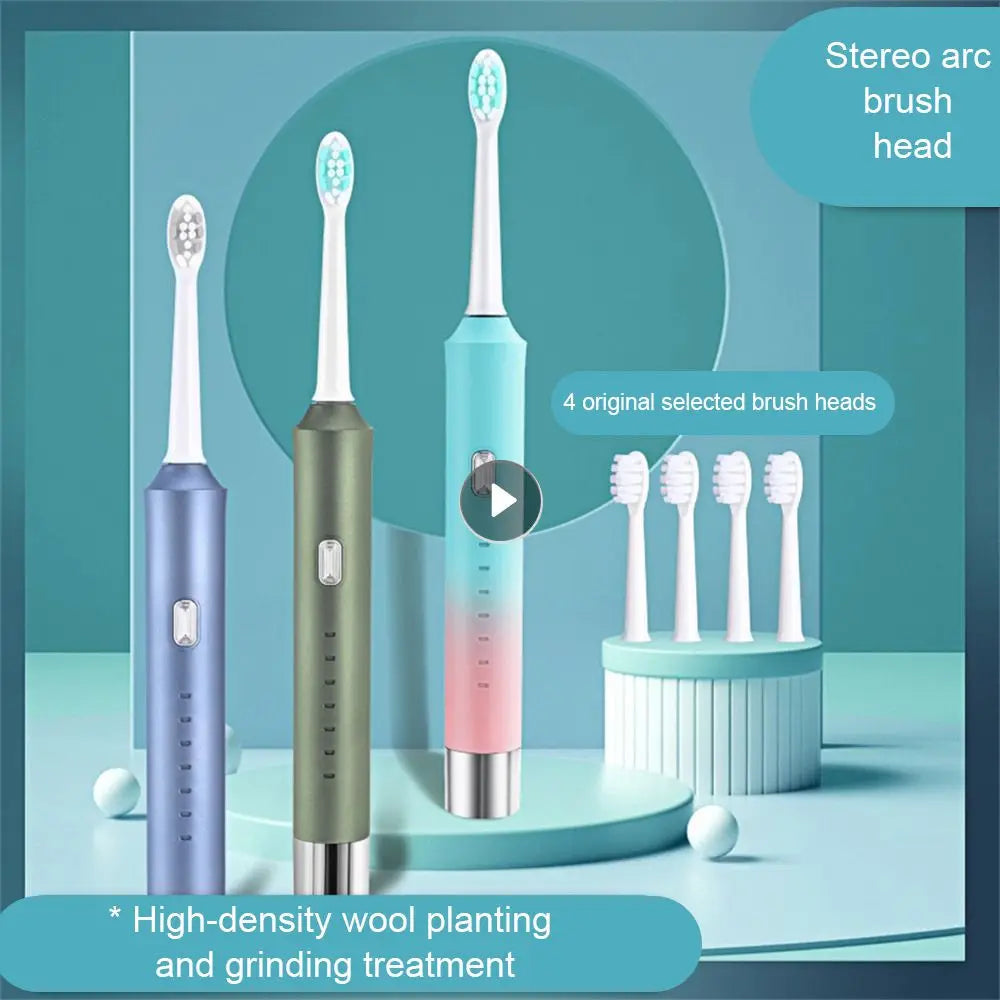 Sonic Toothbrush Anti-falling Cleaning Tools Cozy Toothbrush Clean Mouth Toiletries Intelligent Soft Bristle Toothbrush